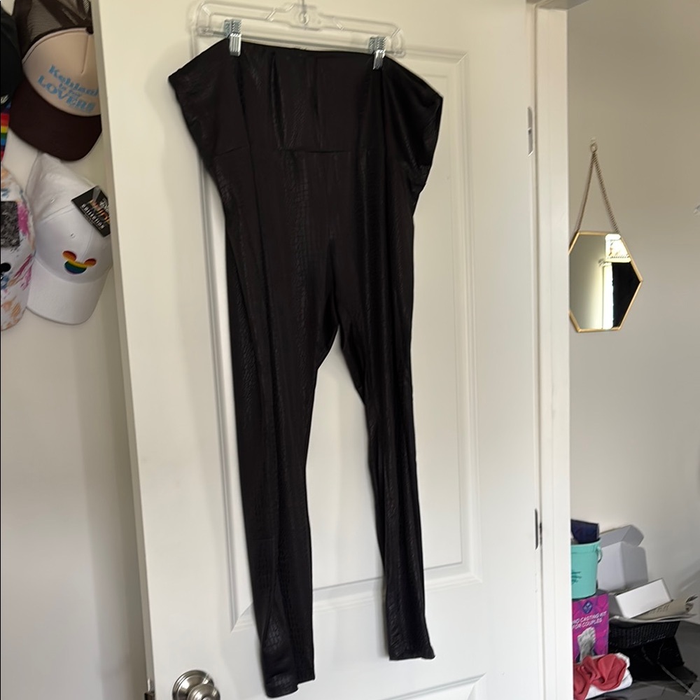 SHEIN Black Leggings Stretchy Full-Length